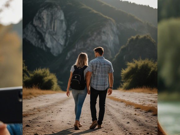 Download Young Beautiful Travel Couple #06 - Premium Resources