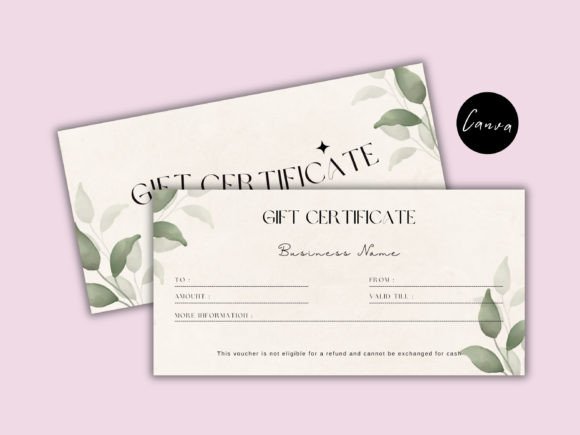 Download Boho Editable Gift Certificate Template - Premium Resources