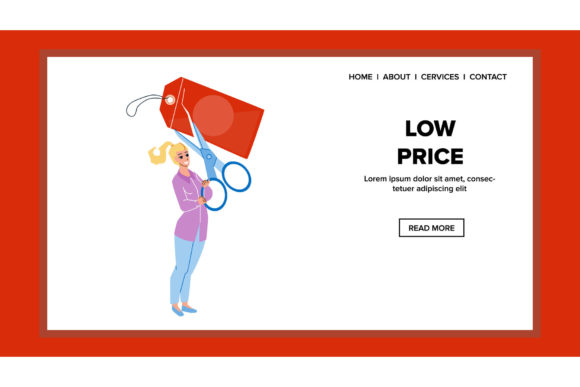 Download Low Price Goods Buying Young Woman - Low price Collection