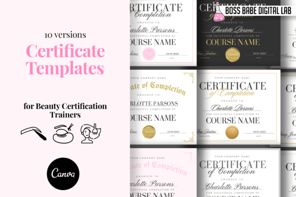 Download Certificate of Completion Template - Certificate Collection